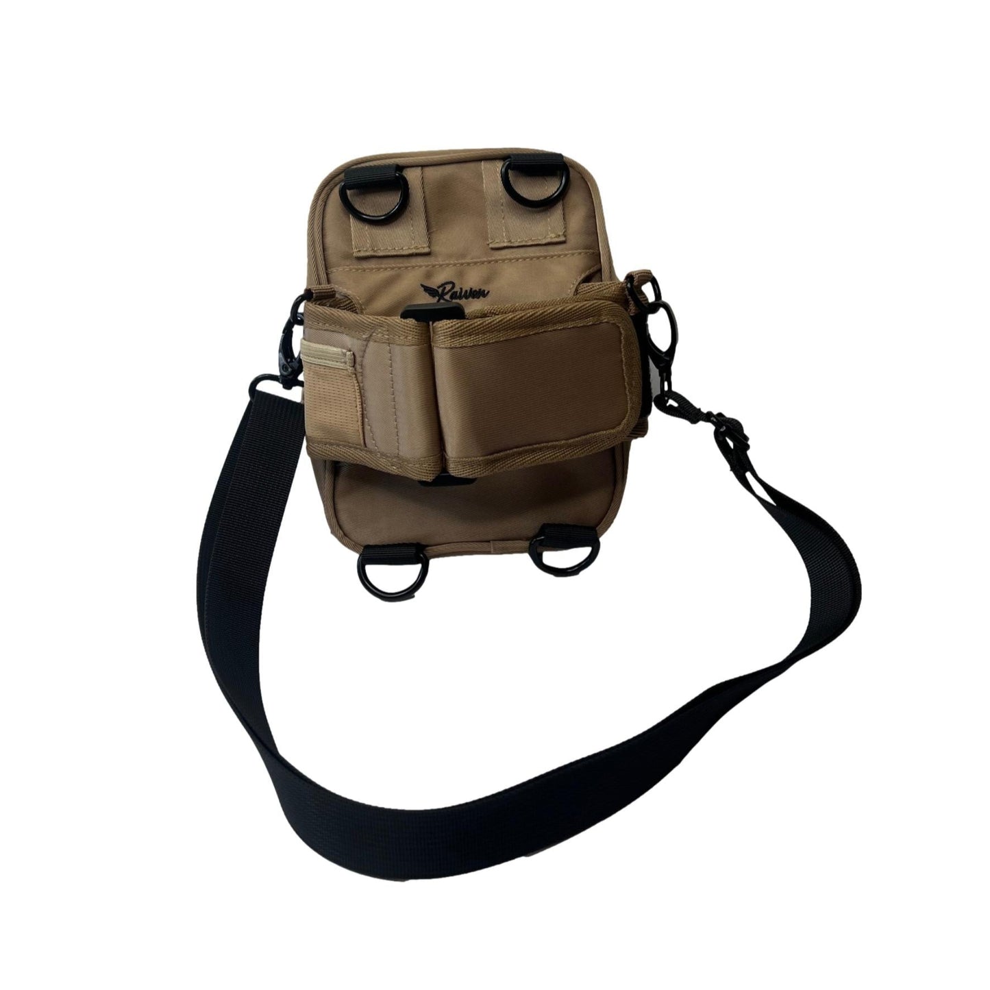 Tan Crossbody w/Tumbler Belt
