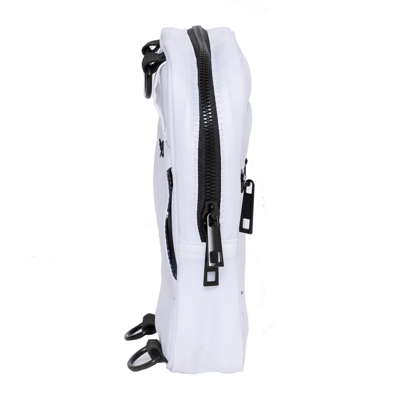 Medium White Crossbody w/ Tumbler Belt