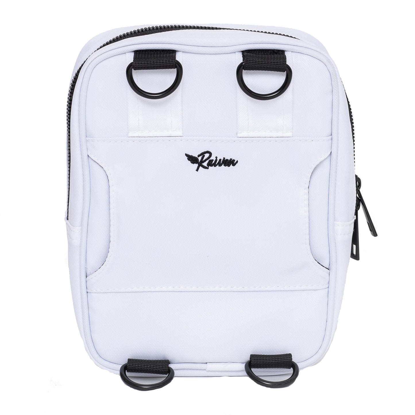 Medium White Crossbody w/ Tumbler Belt