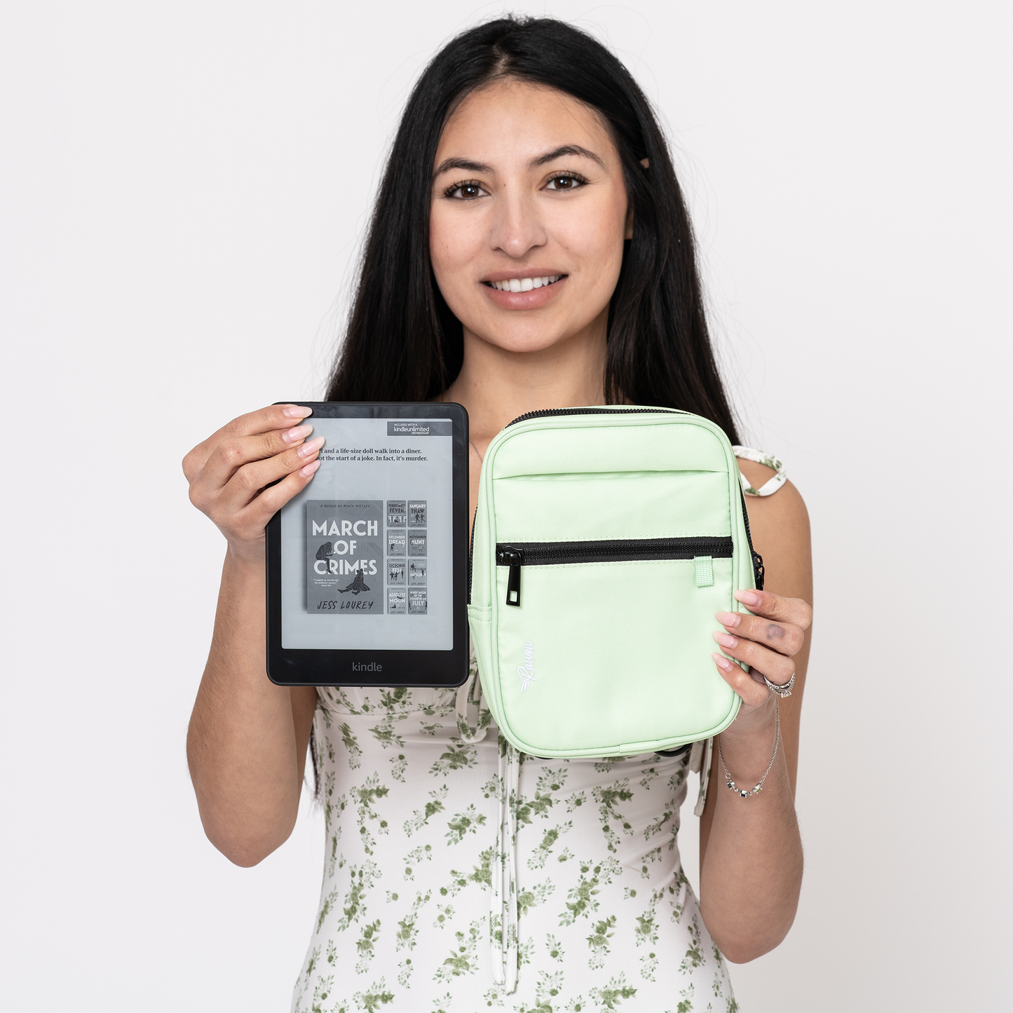 Medium Green Crossbody w/ Tumbler Belt