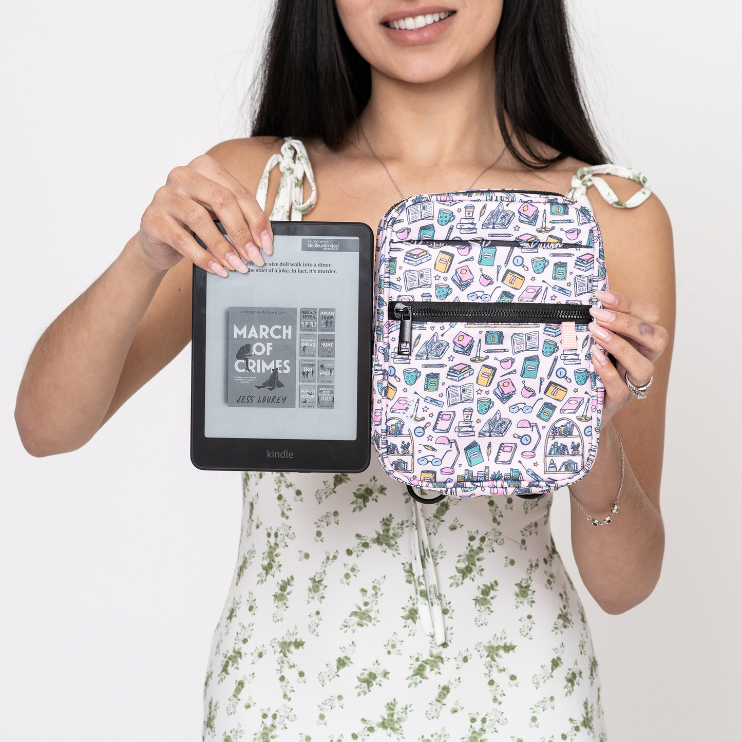 Medium Booktrovert Crossbody w/ Tumbler Belt