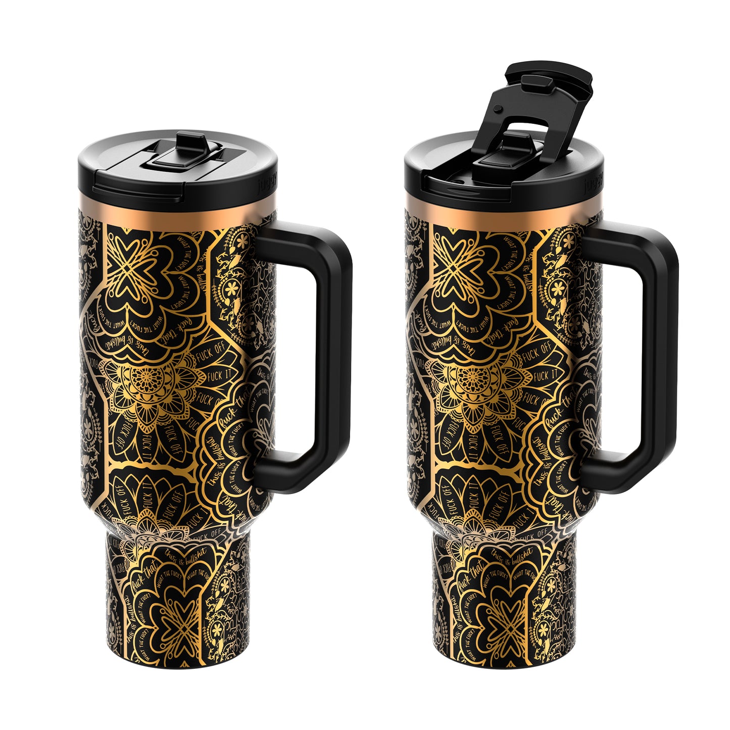 Peace & Profanity 40oz DuoLid Tumbler - PREORDER