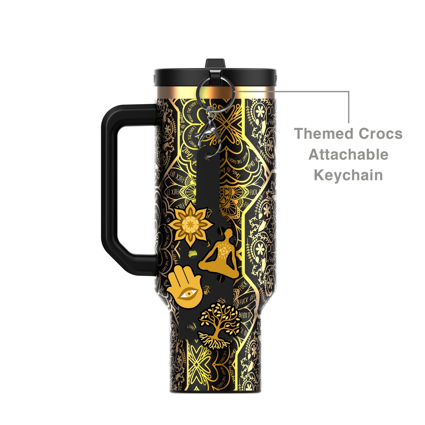 Peace & Profanity 40oz DuoLid Tumbler - PREORDER