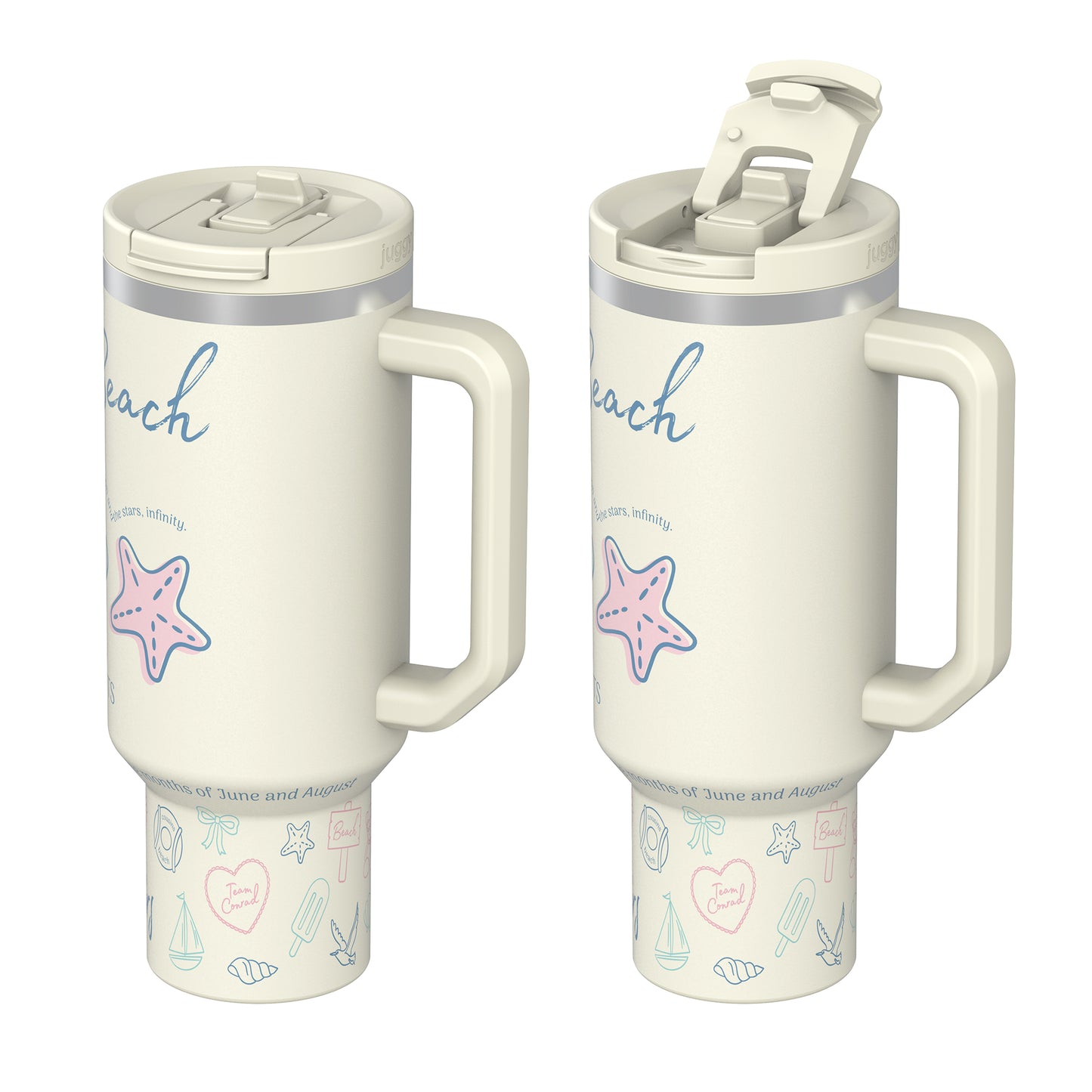 Pretty Summer 40 oz DuoLid Tumbler - PREORDER