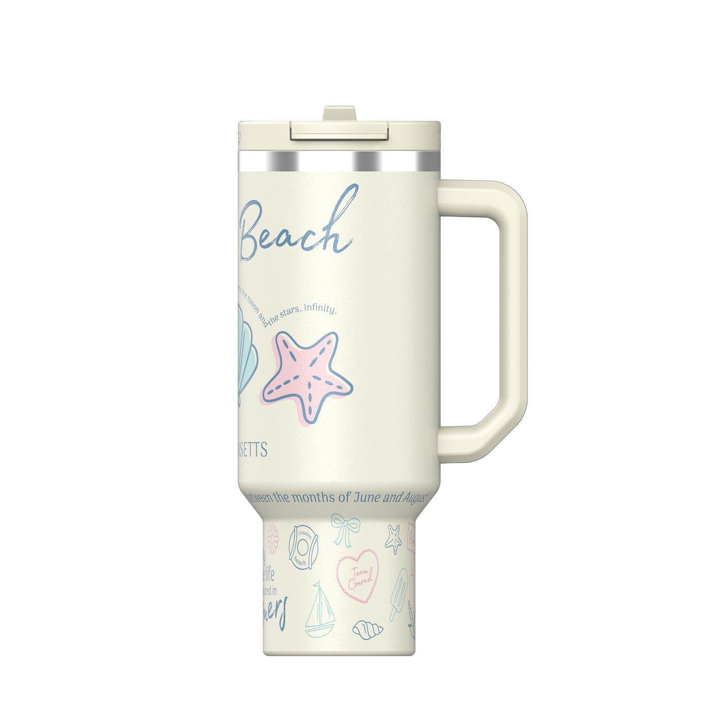 Pretty Summer 40 oz DuoLid Tumbler - PREORDER