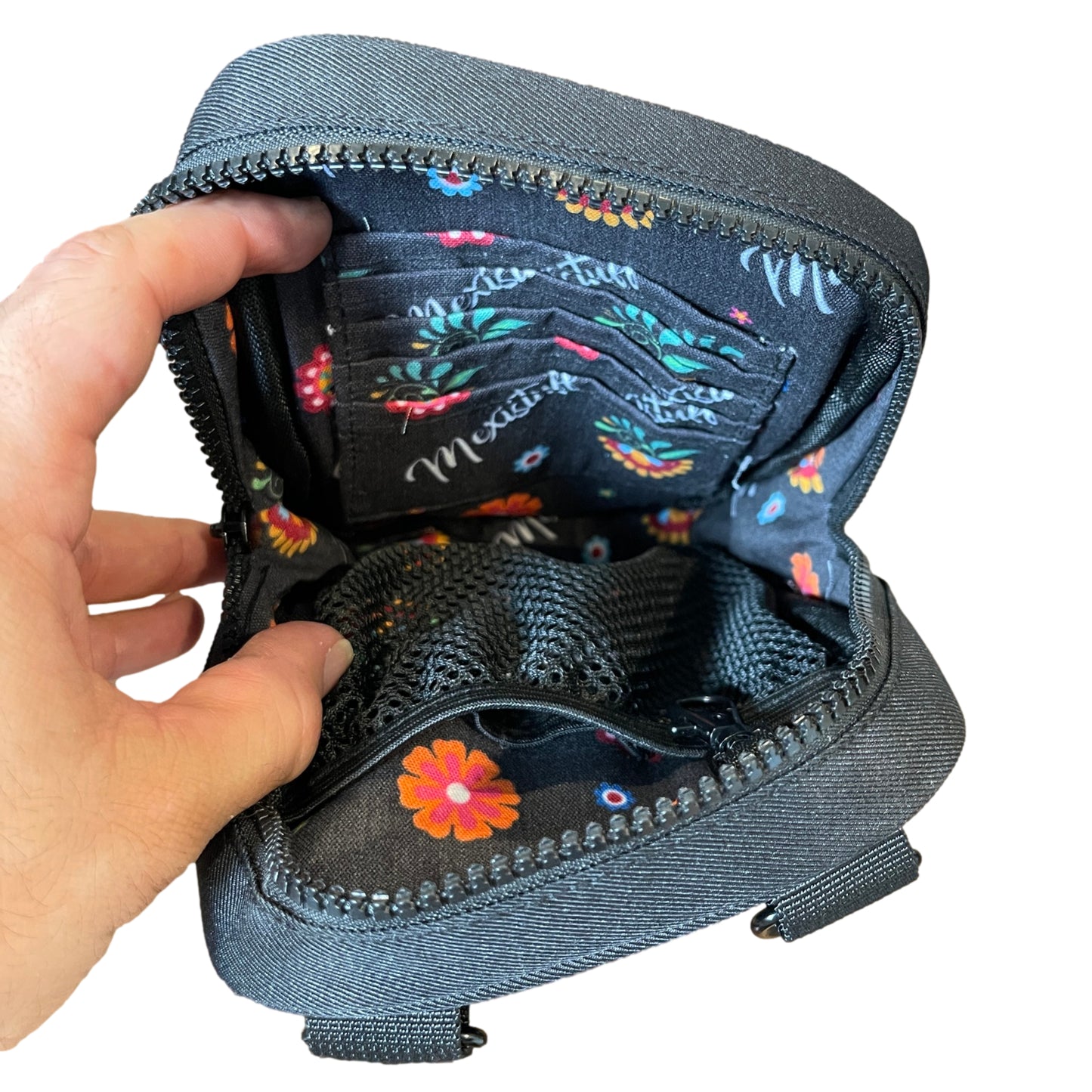 Bordado Crossbody w/Tumbler Belt