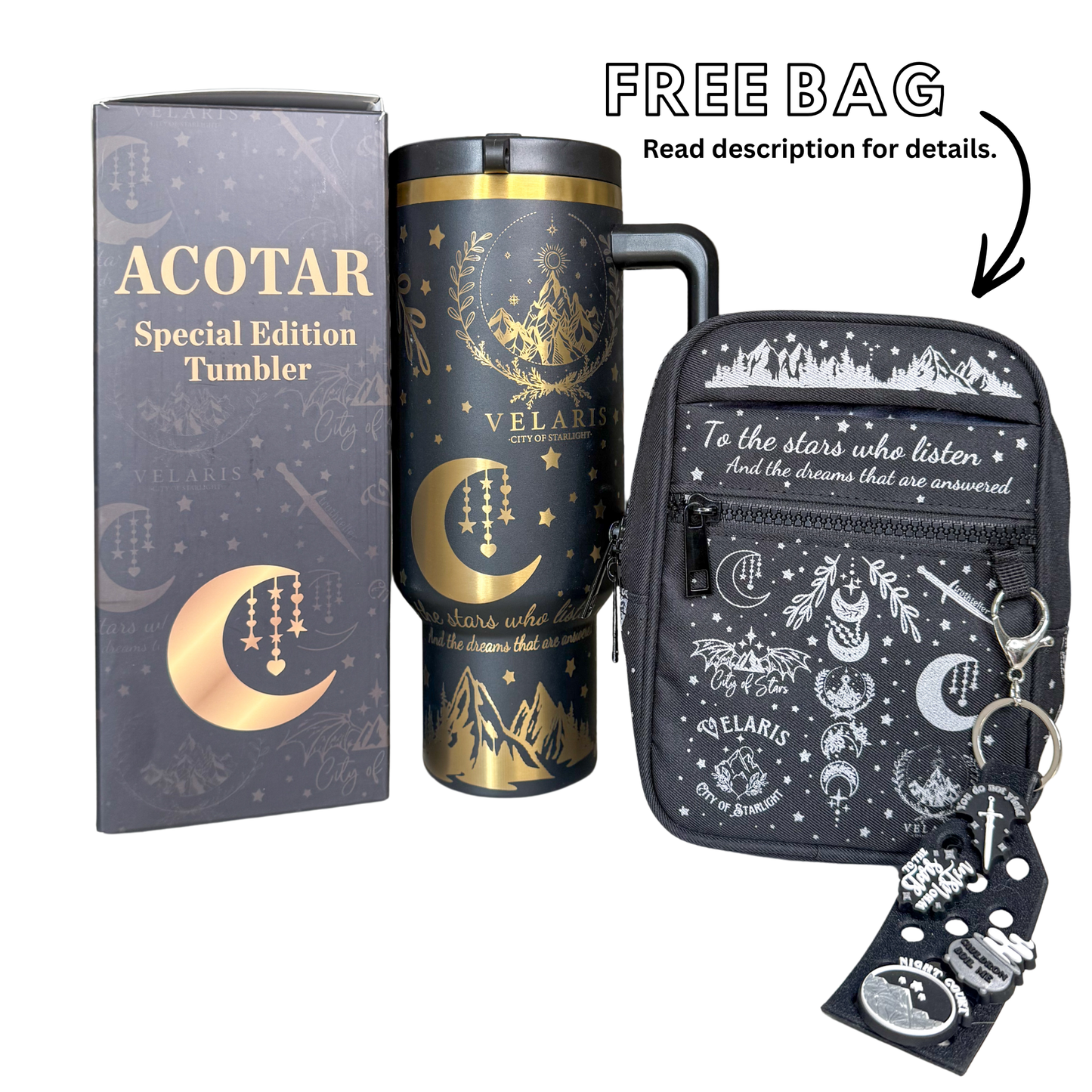 AC🌕TAR Tumbler & Free Bag