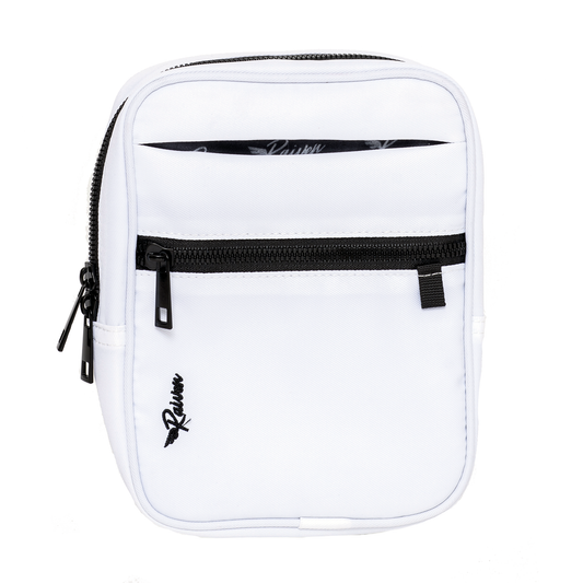 Medium White Crossbody  w/ Tumbler Belt