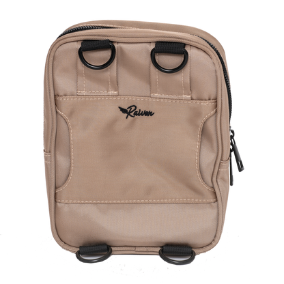 Medium Tan Crossbody  w/ Tumbler Belt