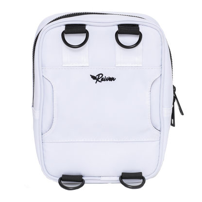 Medium White Crossbody  w/ Tumbler Belt