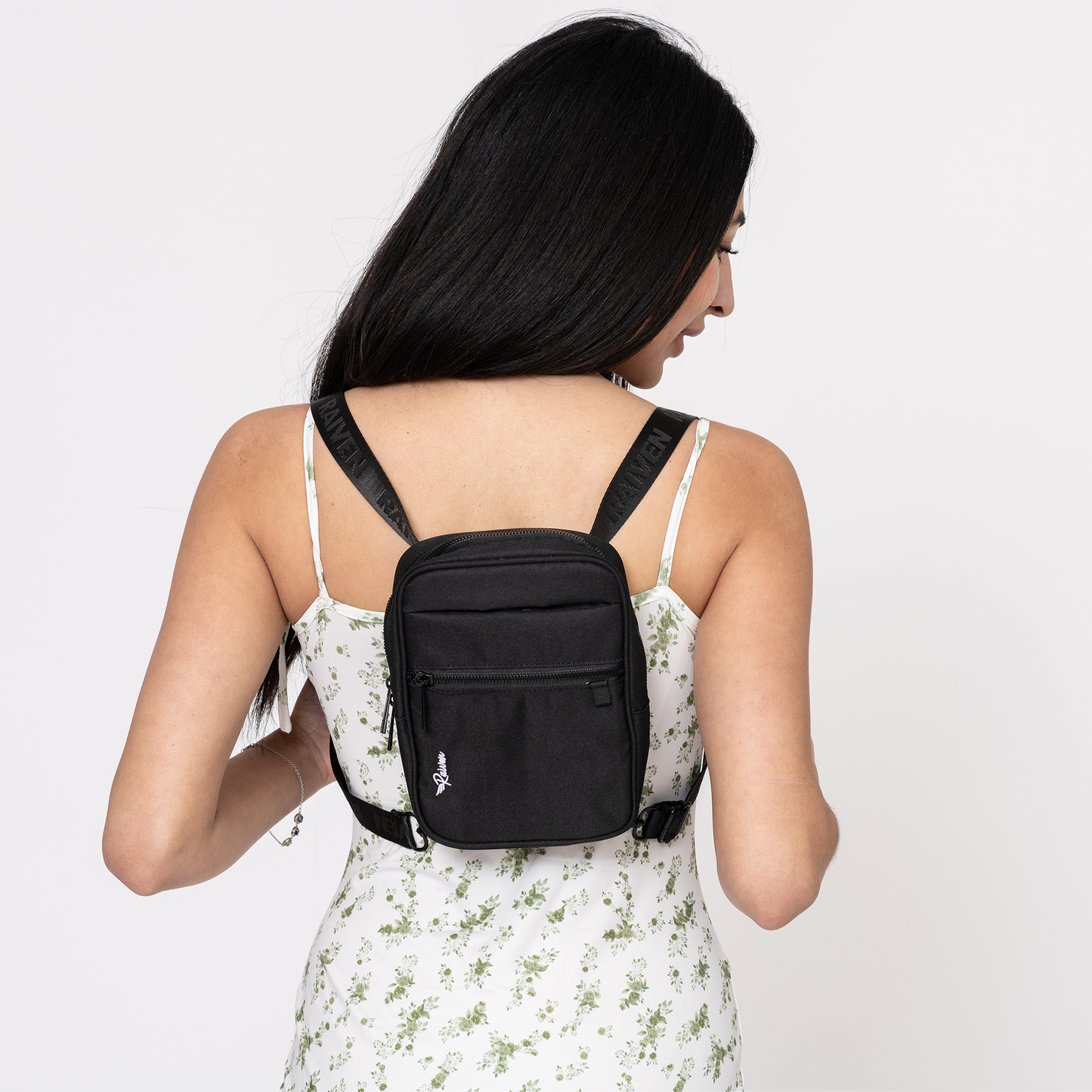 Medium Black Crossbody  w/ Tumbler Belt