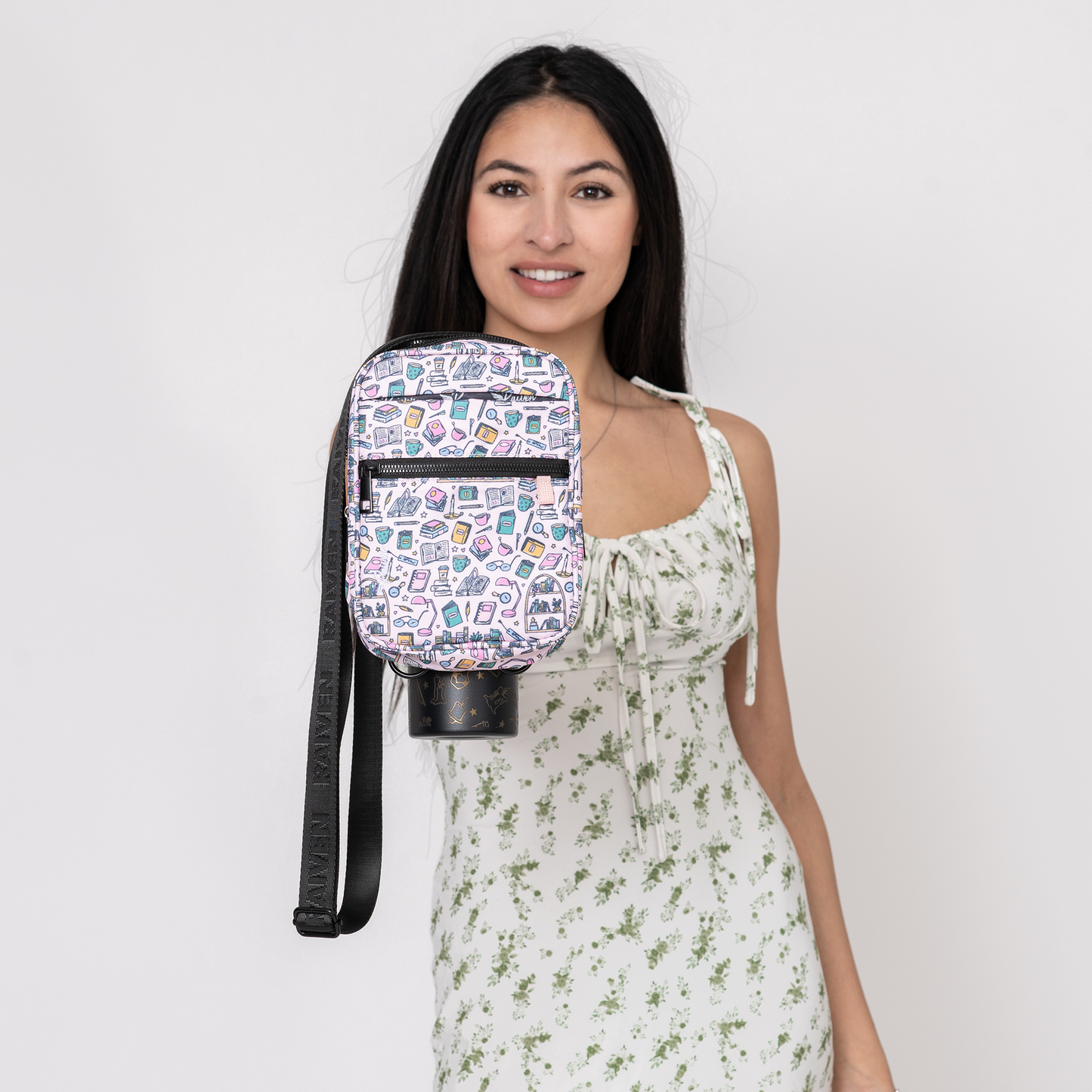 Medium  Booktrovert Crossbody w/ Tumbler Belt