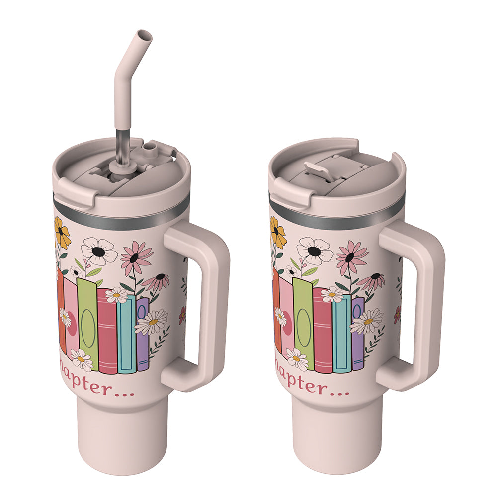 Book Lover 40oz NewGen Tumbler