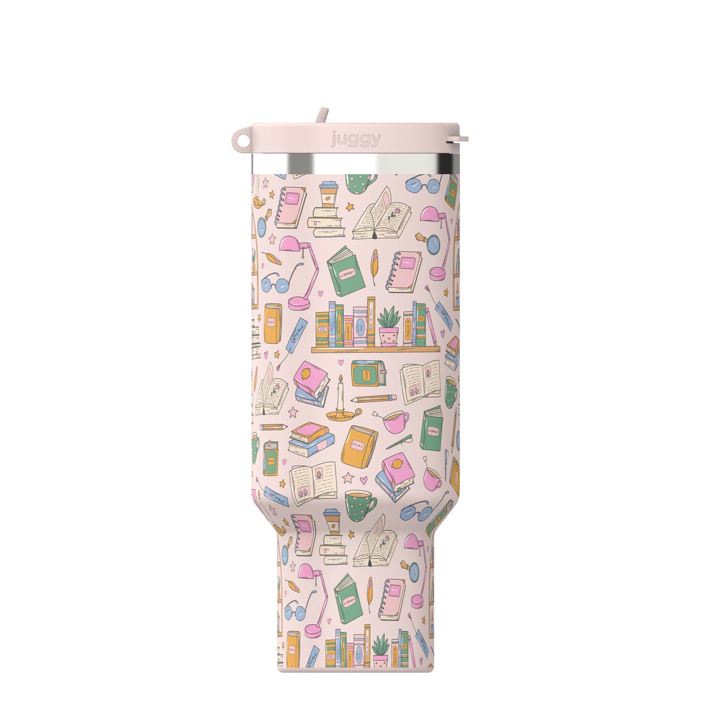 Booktrovert 40oz DuoLid Tumbler With Charms - PREORDER