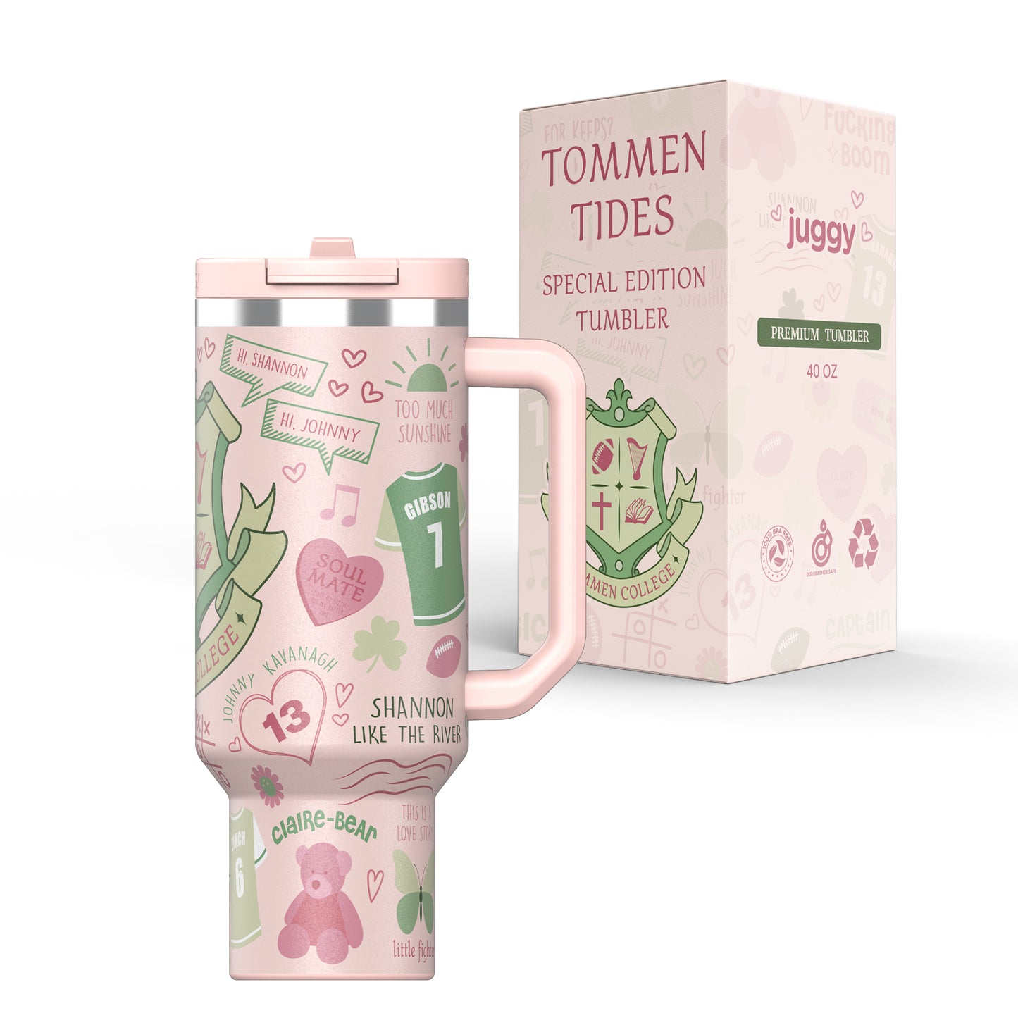 Tides of Tommen 40 oz DuoLid Tumbler - PREORDER