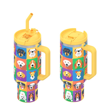 Colorful Pups 40oz NewGen Tumbler