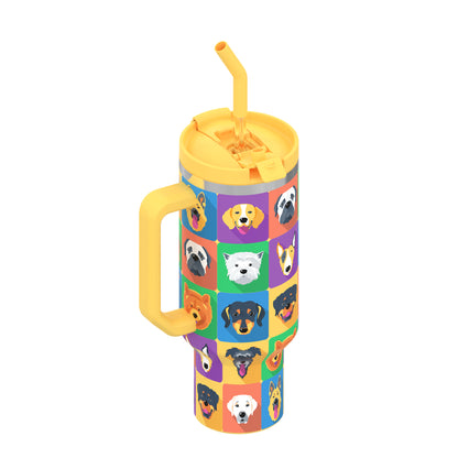 Colorful Pups 40oz NewGen Tumbler