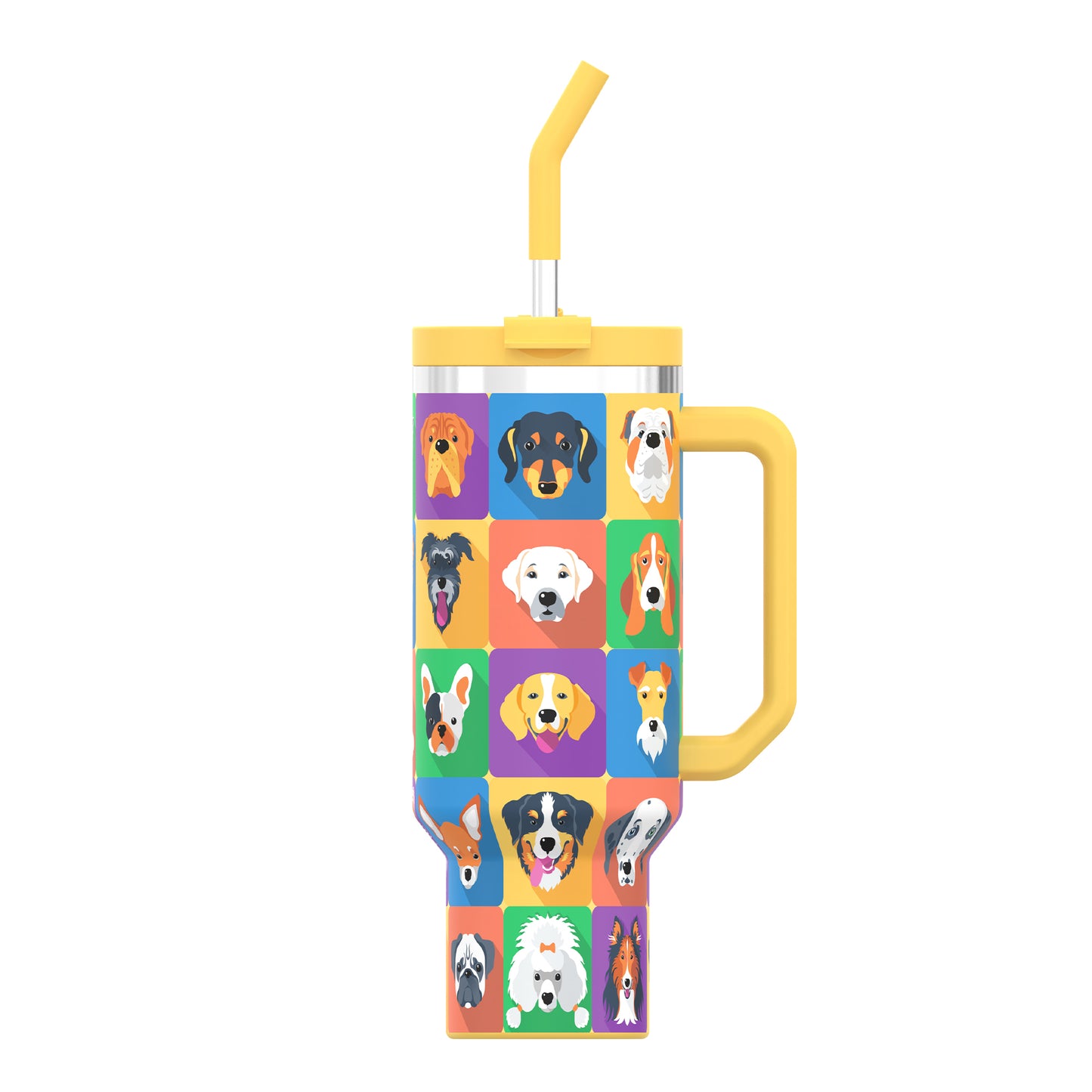 Colorful Pups 40oz NewGen Tumbler