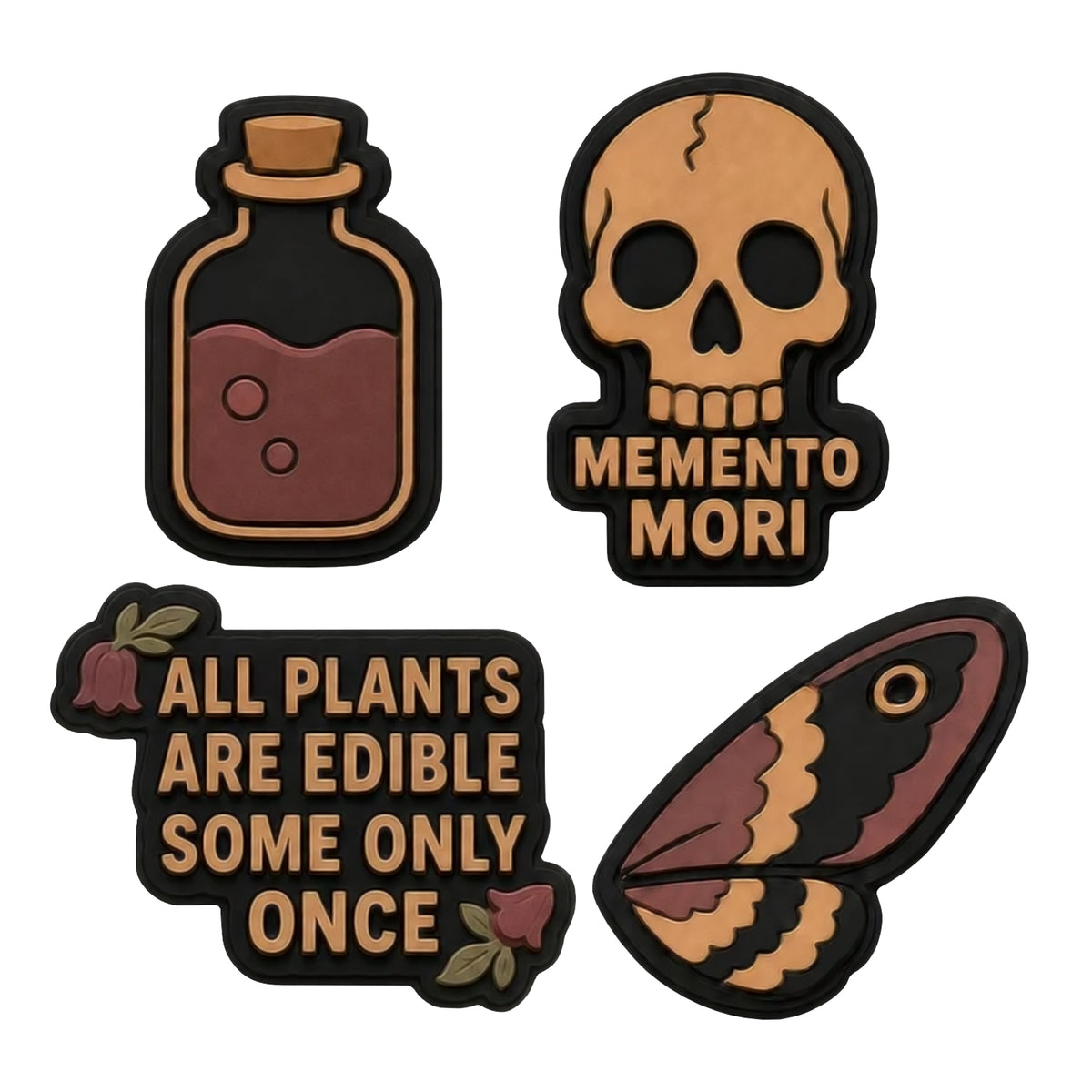 Death Bloom Keychain