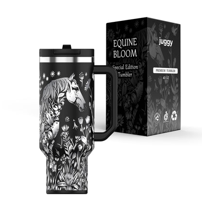 Equine Bloom 40oz DuoLid Tumbler - PREORDER