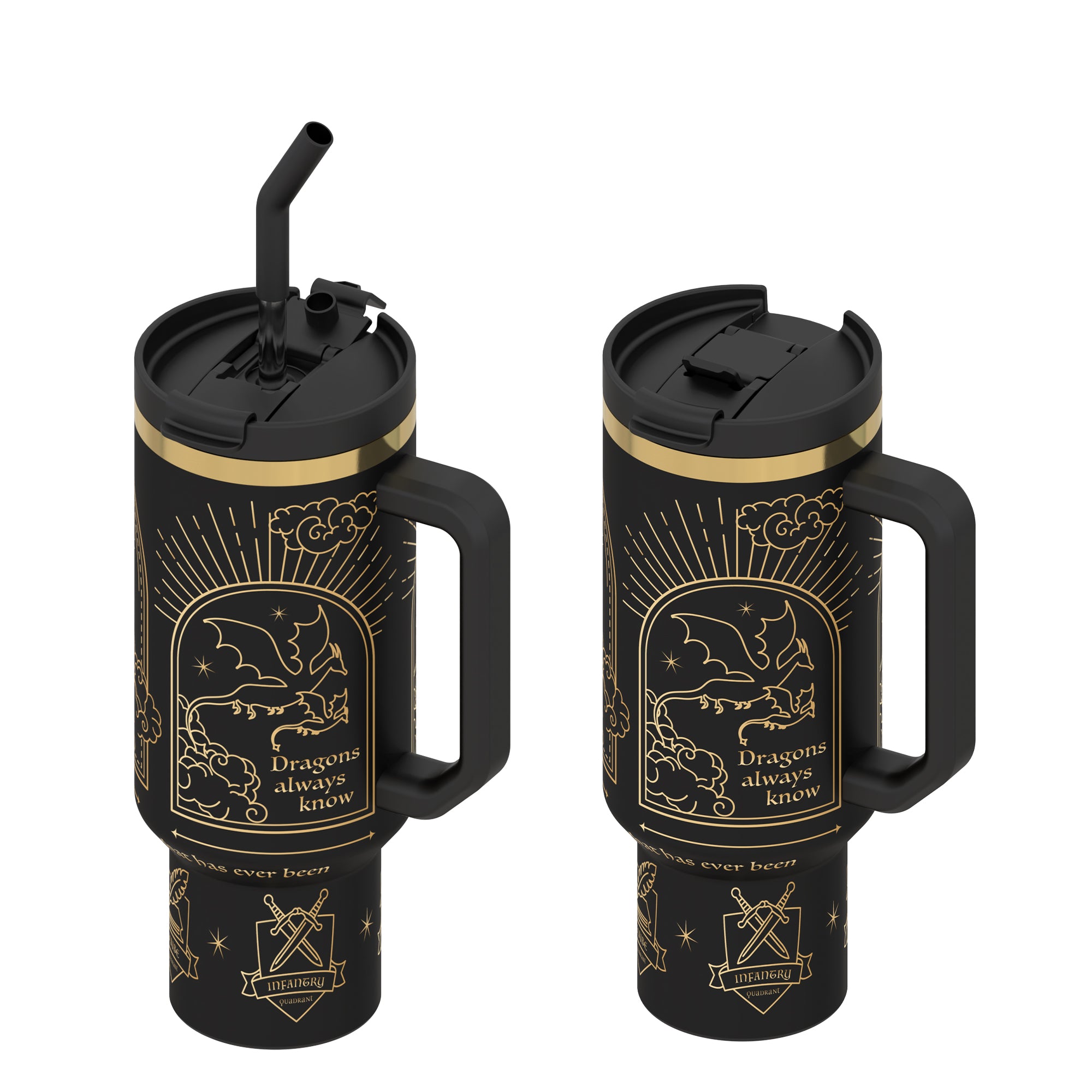 Fourth Wing 40 oz NewGen Tumbler - PREORDER