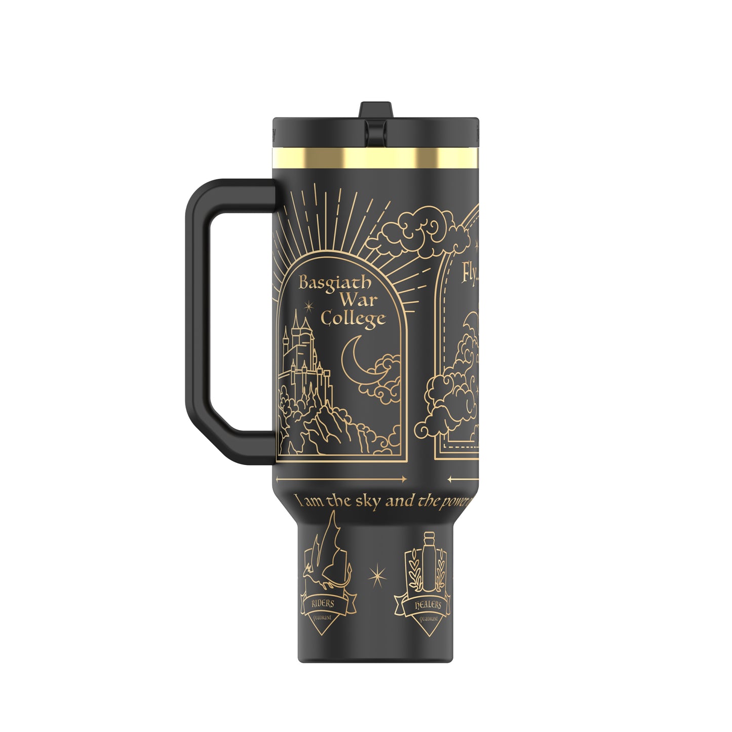 Fourth Wing 40 oz DuoLid Tumbler - PREORDER