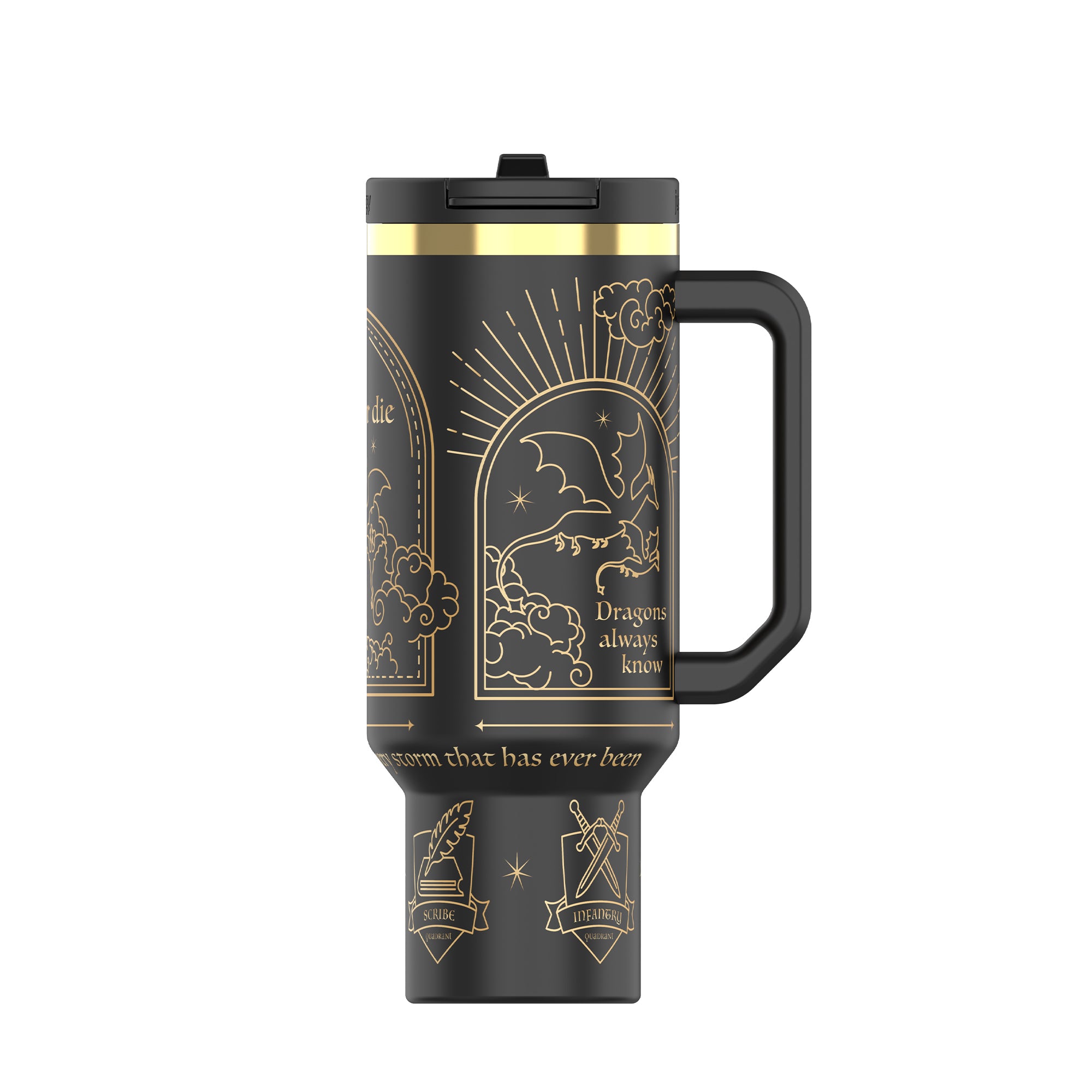 Fourth Wing 40 oz DuoLid Tumbler - PREORDER