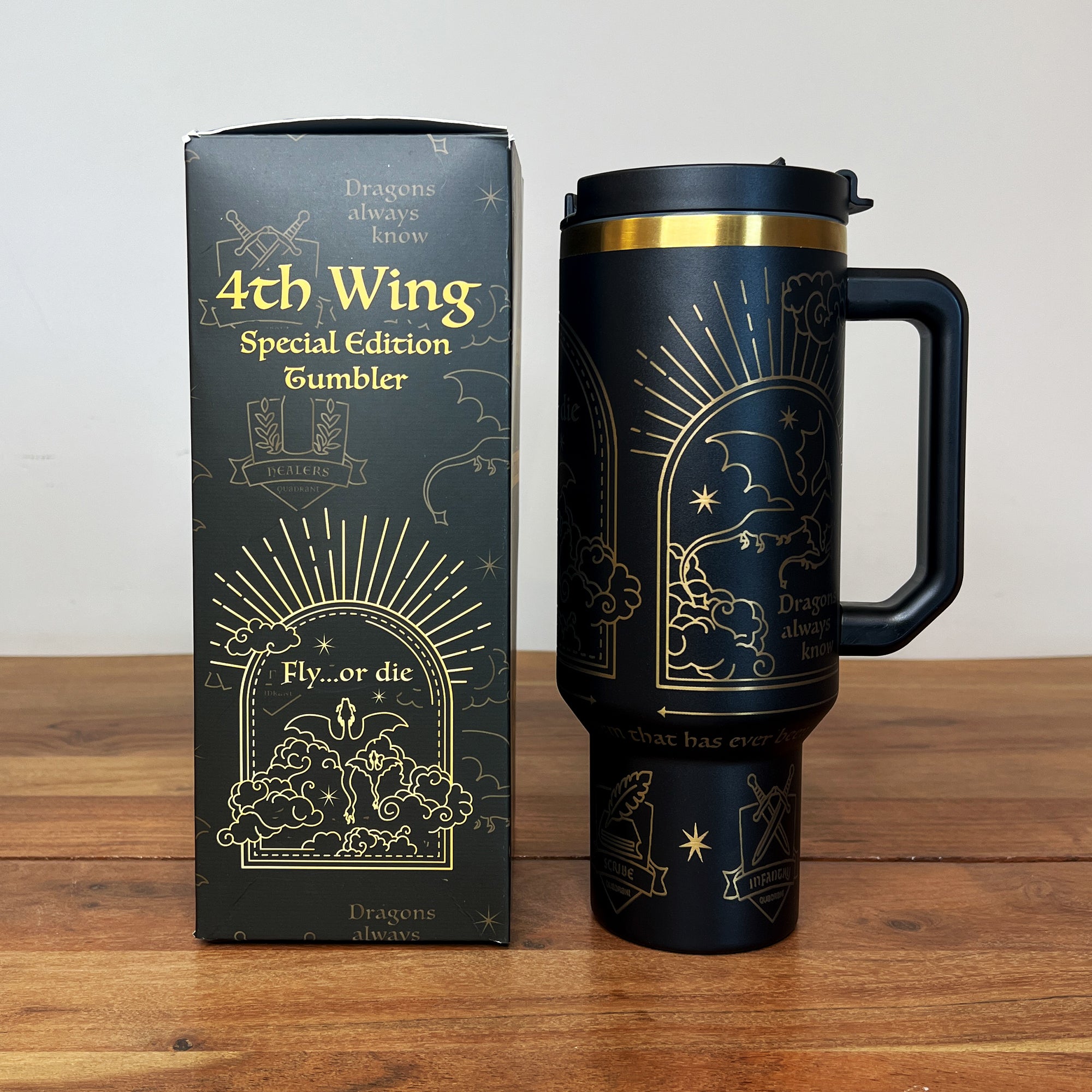 Fourth Wing 40 oz NewGen Tumbler - PREORDER