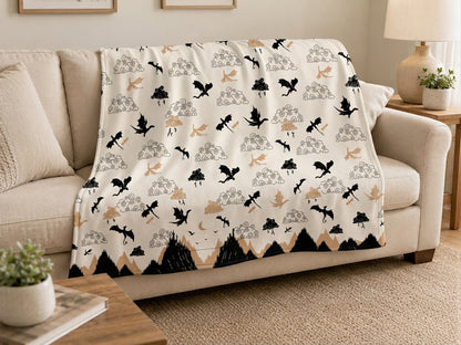 Ride or Die Lux Throw Blanket