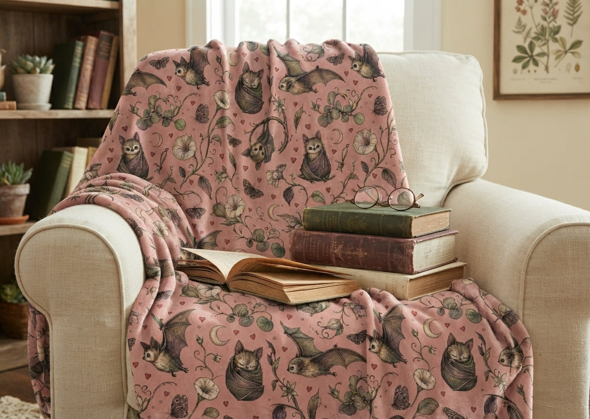 Love Bites Lux Throw Blanket