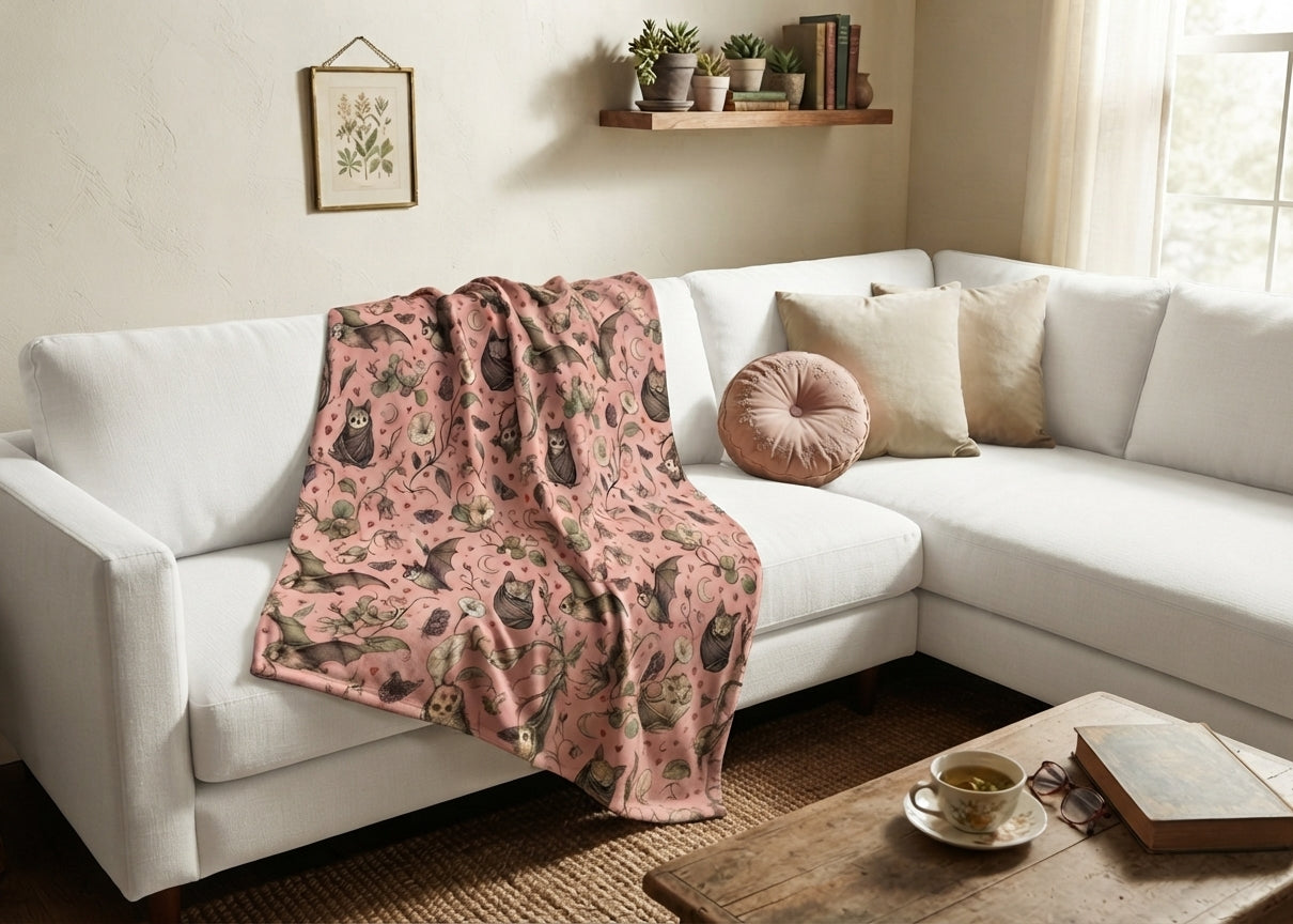 Love Bites Lux Throw Blanket
