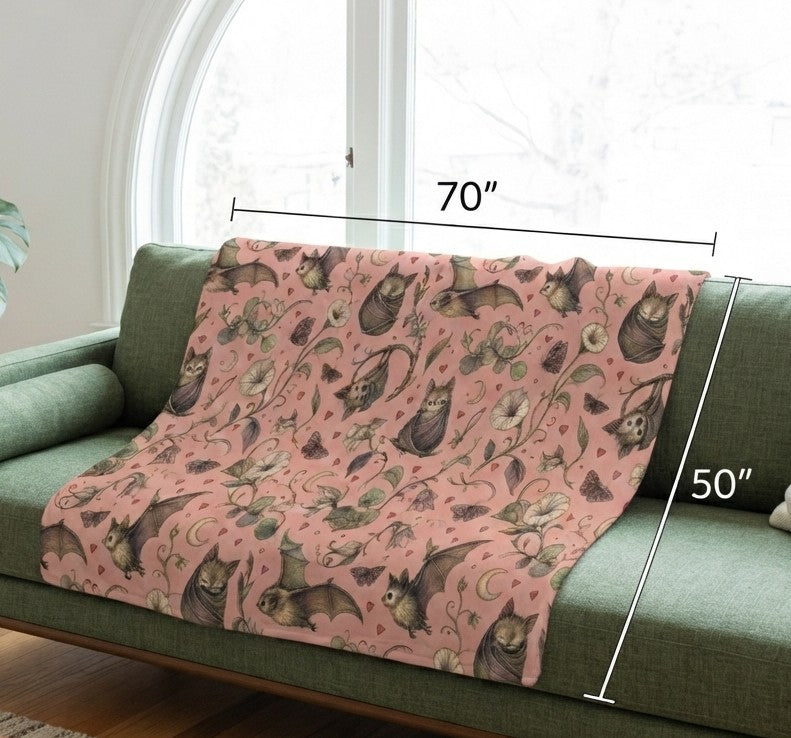 Love Bites Lux Throw Blanket