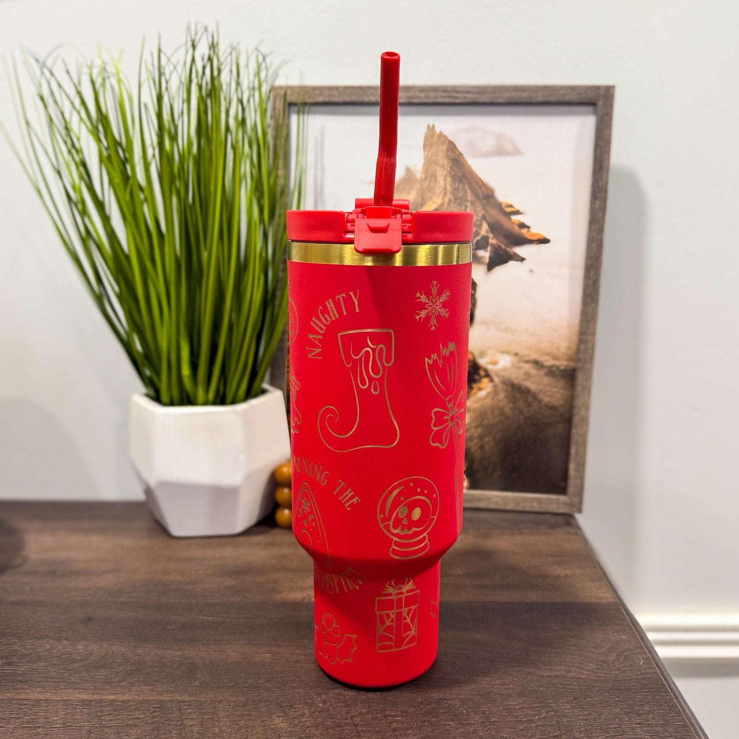 Witchy Christmas 40 oz NewGen Tumbler