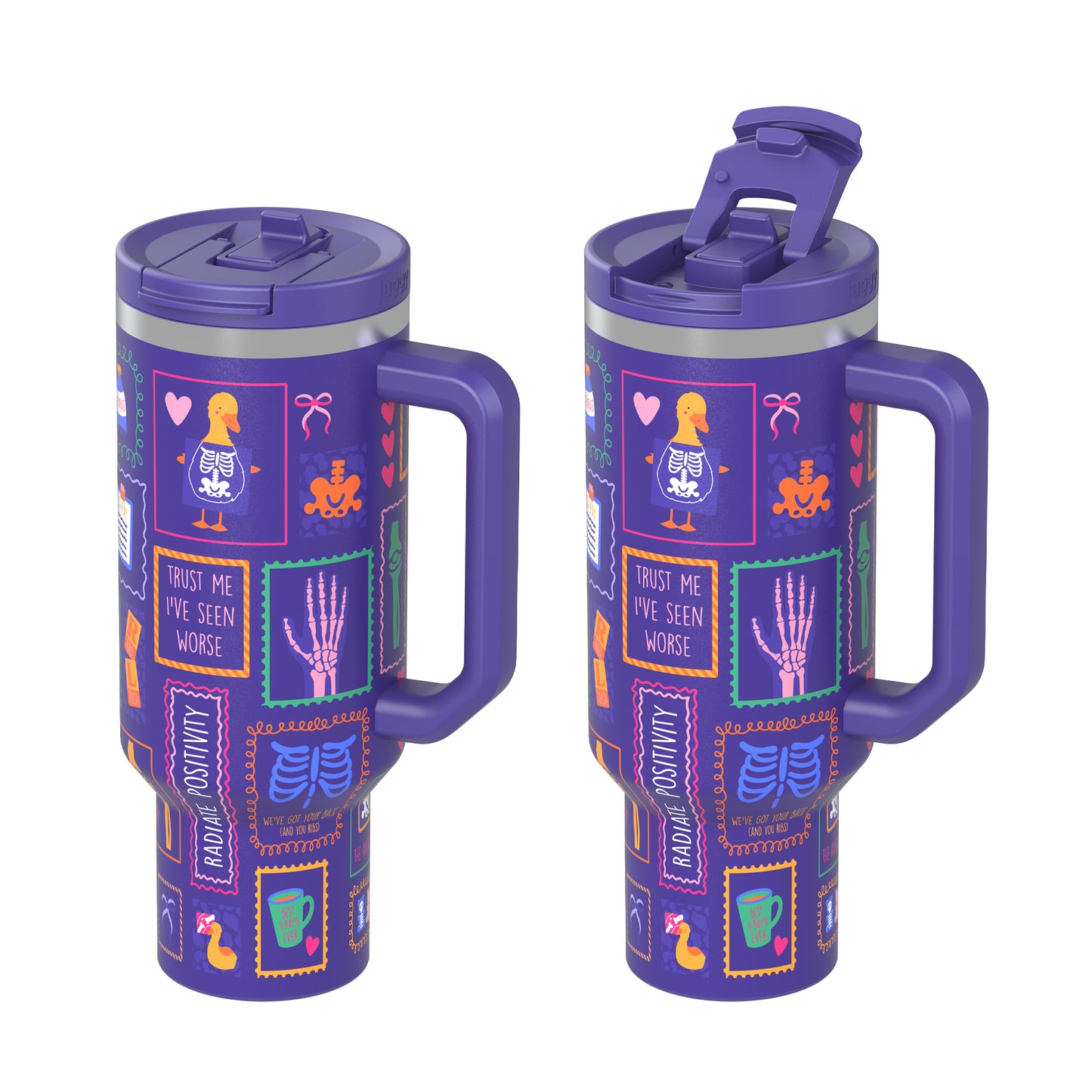 Rad To The Bone 40oz Tumbler