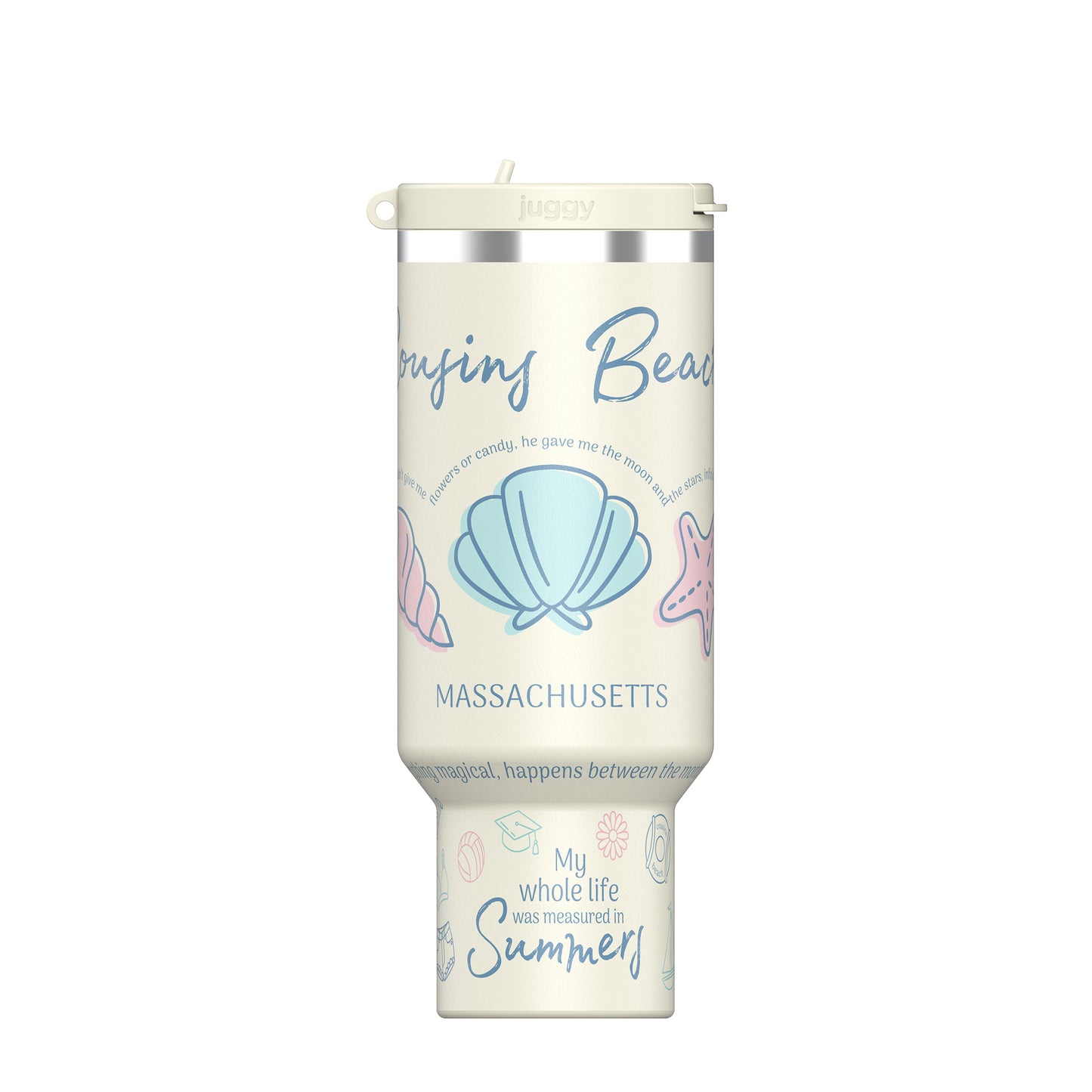 Pretty Summer 40 oz DuoLid Tumbler - PREORDER
