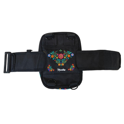 Bordado Crossbody w/Tumbler Belt