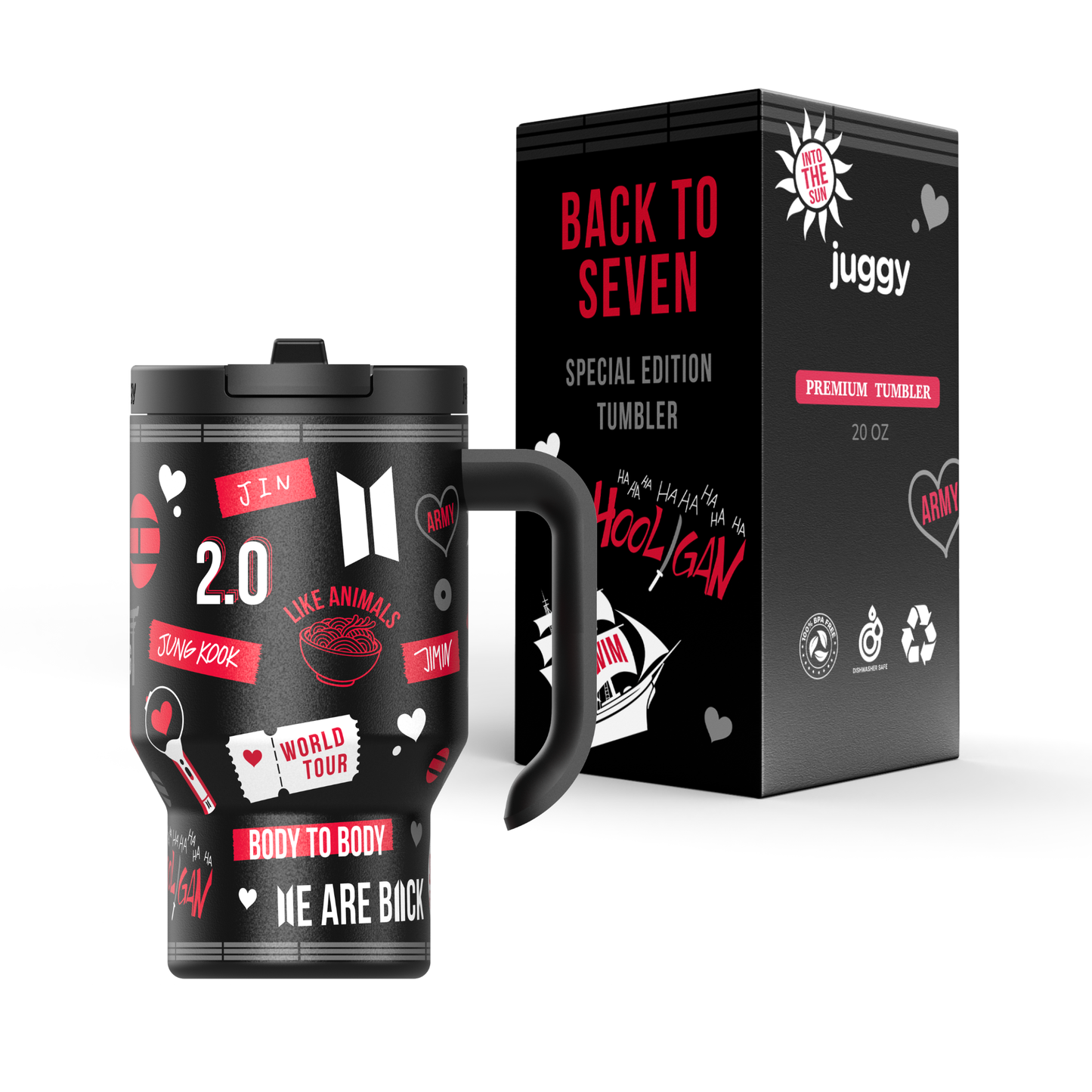 Back To Seven 40oz Tumbler