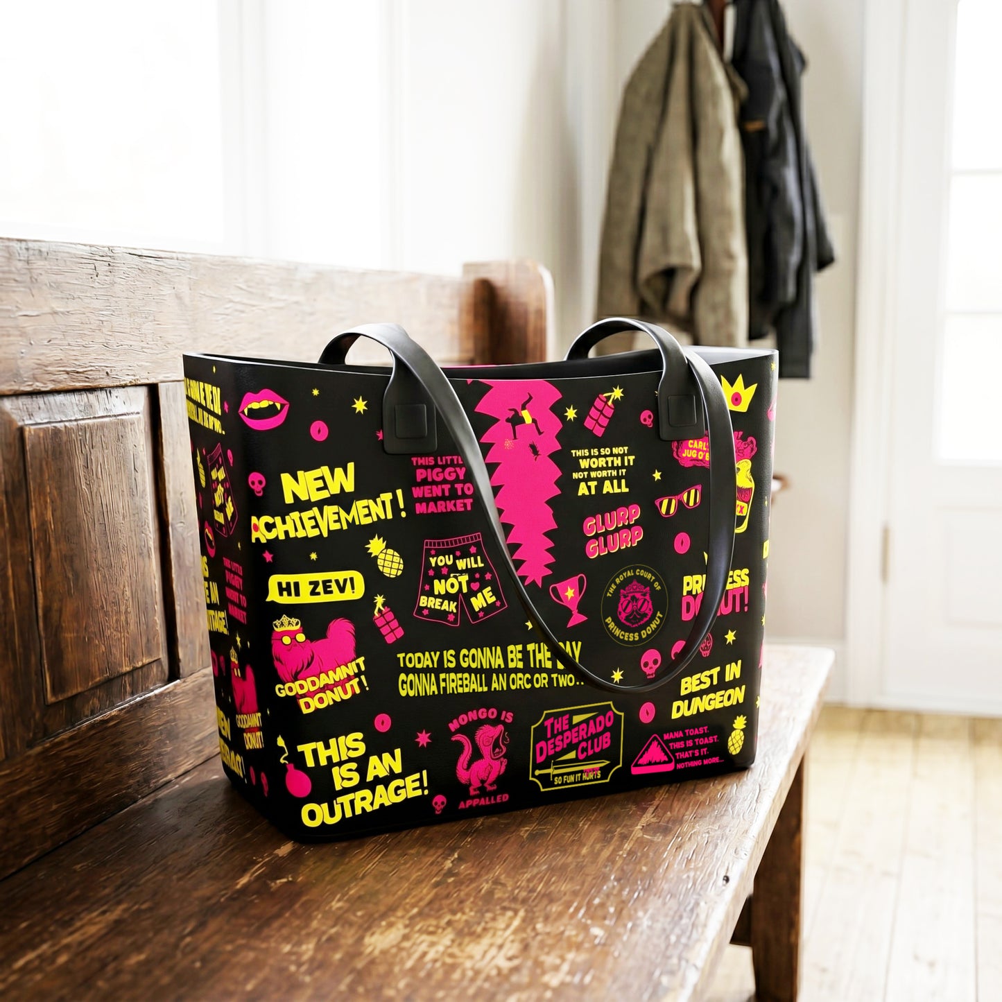 Crawl & Chaos Tote Bag