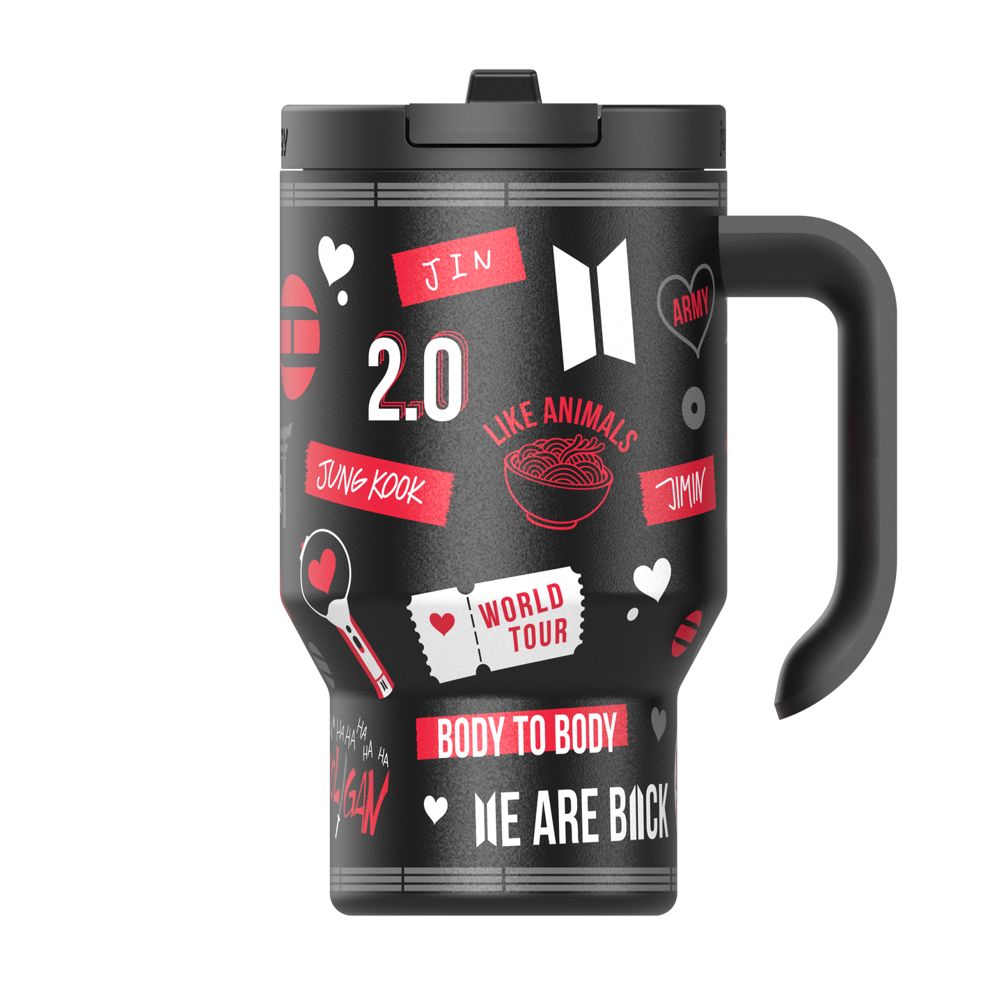 Back To Seven 40oz Tumbler