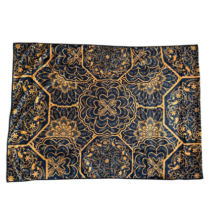 Peace & Profanity Lux Throw Blanket