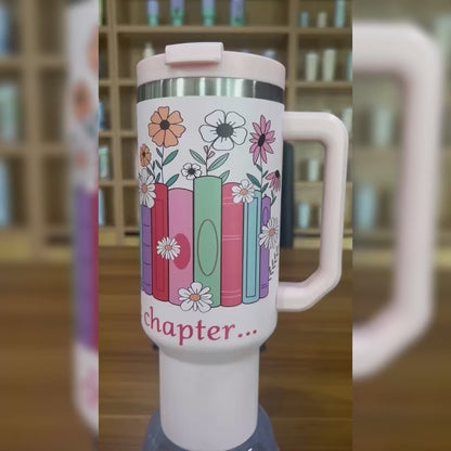 Book Lover 40oz NewGen Tumbler