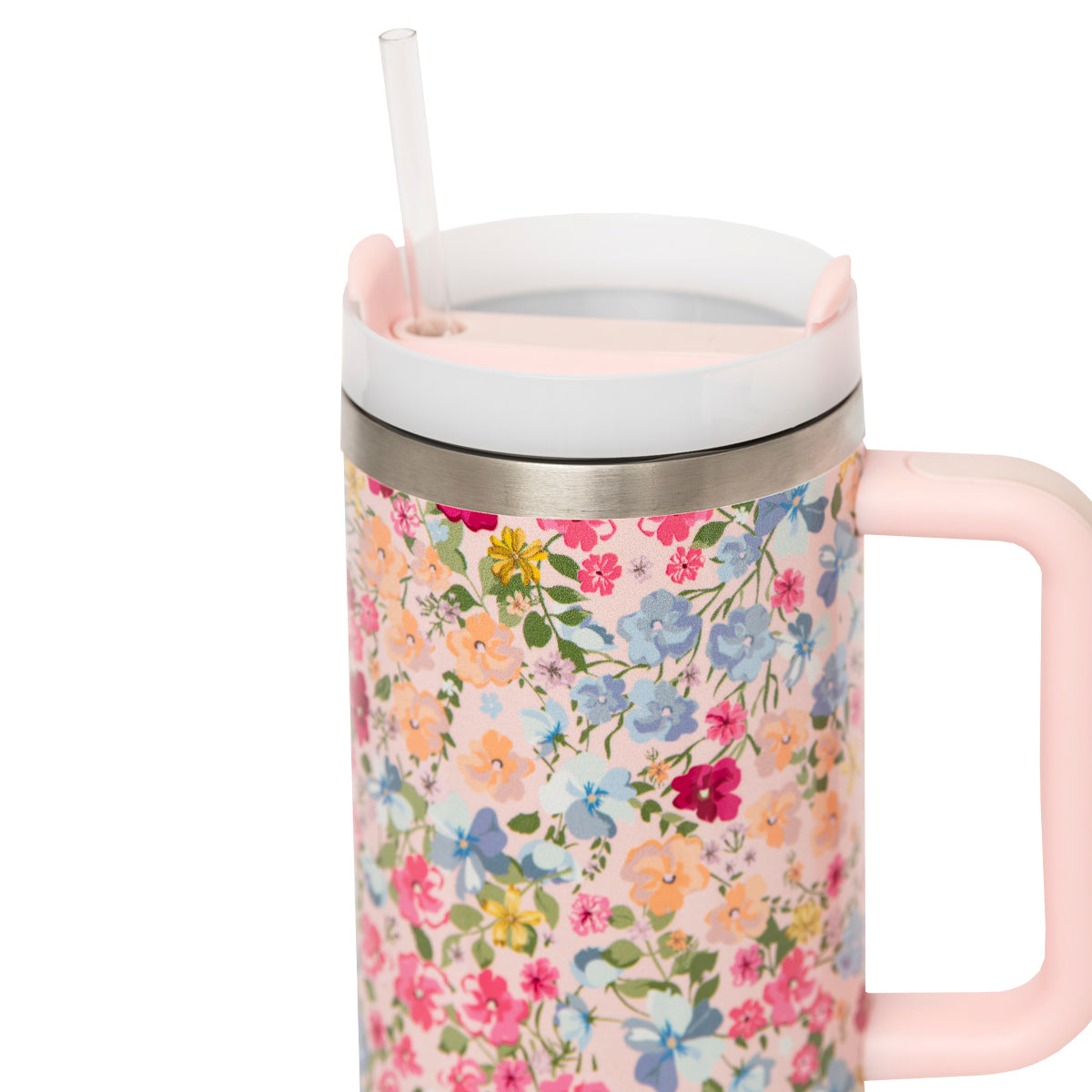 Spring Floral 40 oz Tumbler