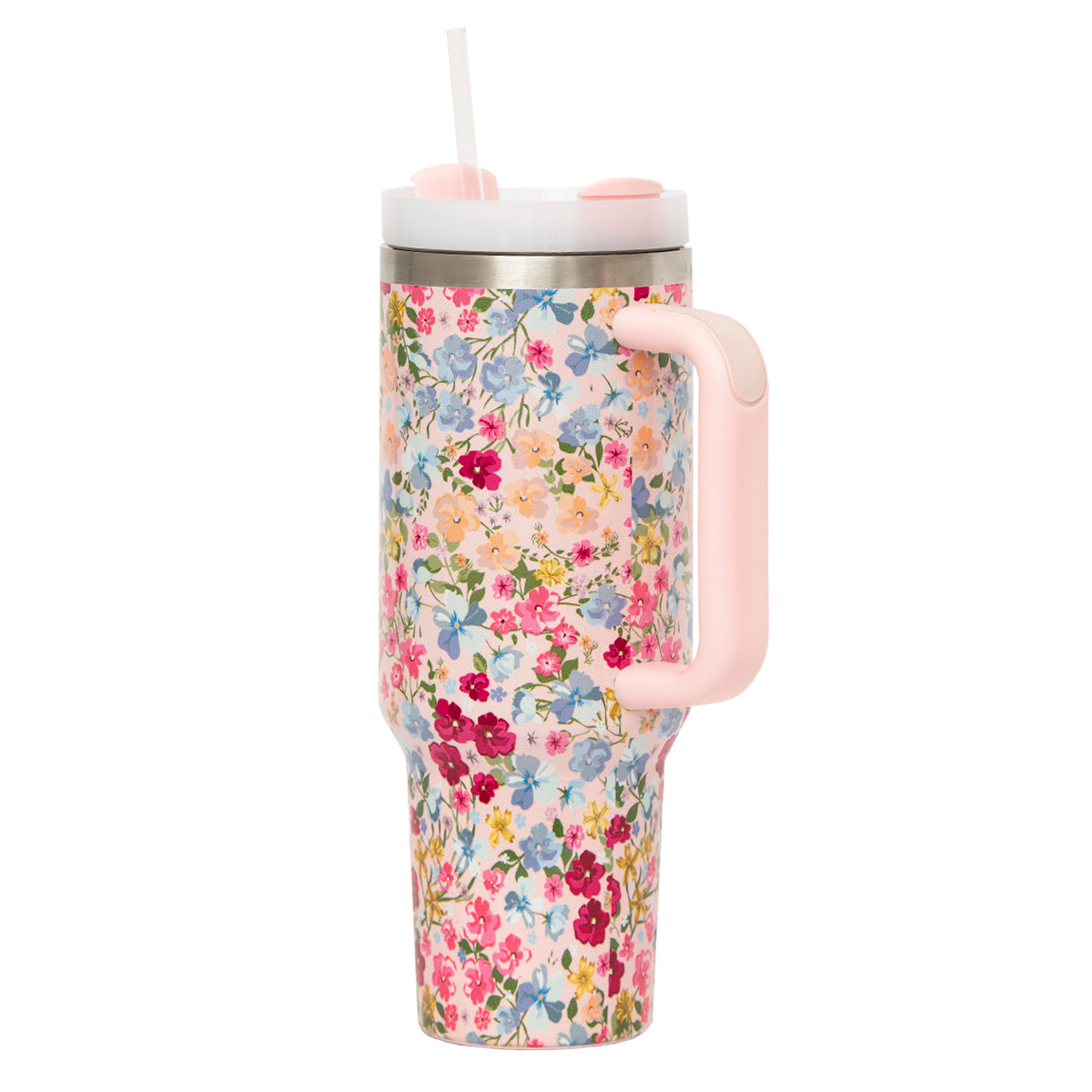 Spring Floral 40 oz Tumbler