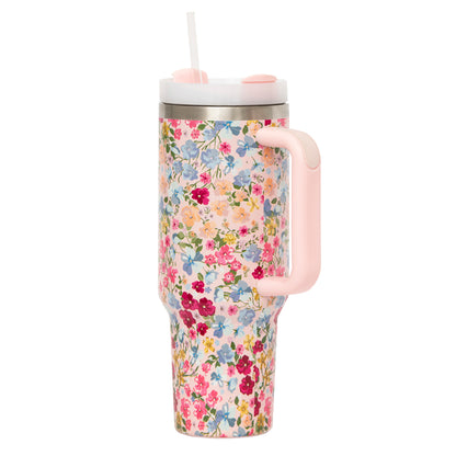 Spring Floral 40 oz Tumbler