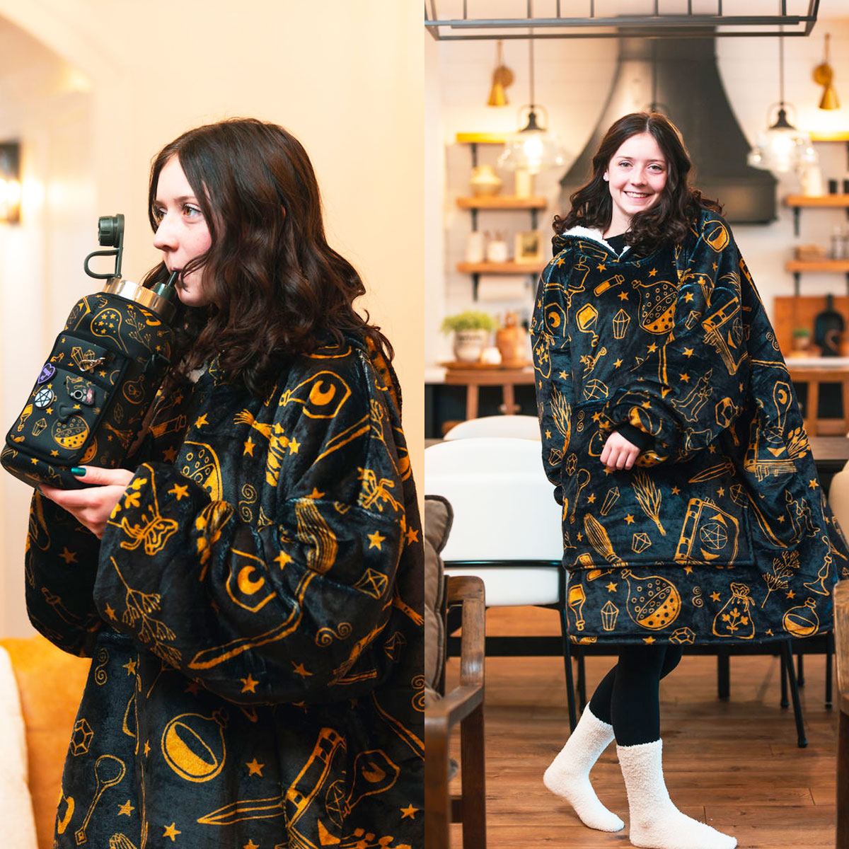 Witchy Wearable Blanket Hoodie